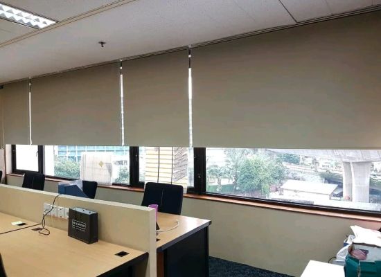 Jual Roller Blind Blackout Sharp Point Murah di Jakarta, Tangerang, Depok, Bekasi, Bogor